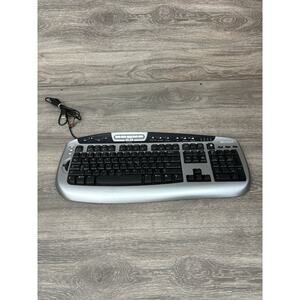 Microsoft Digital Media Pro Keyboard KC-0405 Model 1031 Multimedia Wired USB